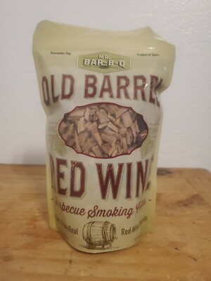 Mr. Bar-B-Q Old Barrel Red Wine Barbecue Smoking Chips 05040BC