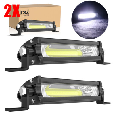 2PCS LED Light bar Lichtbalken Arbeitsscheinwerfer Scheinwerfer Auto Offroad 12V