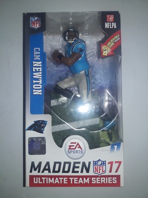 Cam Newton Carolina Panthers figure figurine Madden 17 Ultimate Team Series 1