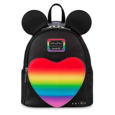 Disney Parks Loungefly Pride Collection Mickey Mini Backpack 
