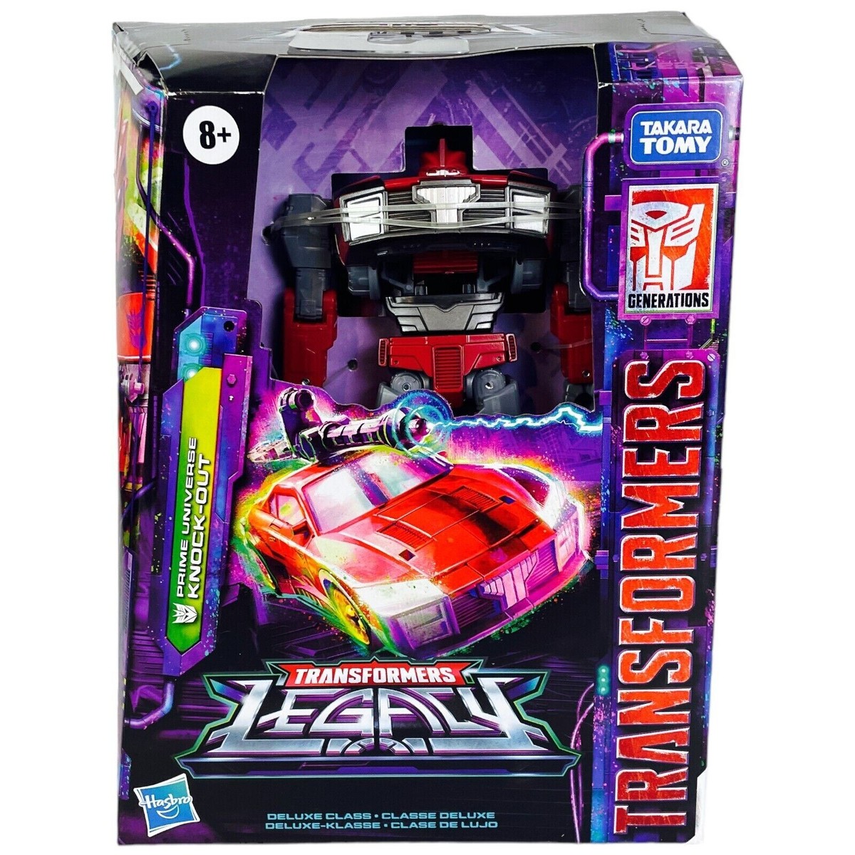 TRANSFORMERS PRIME KNOCK OUT デラックスクラス Amazon.com: Transformers Knockout Prime Deluxe : Toys & Games