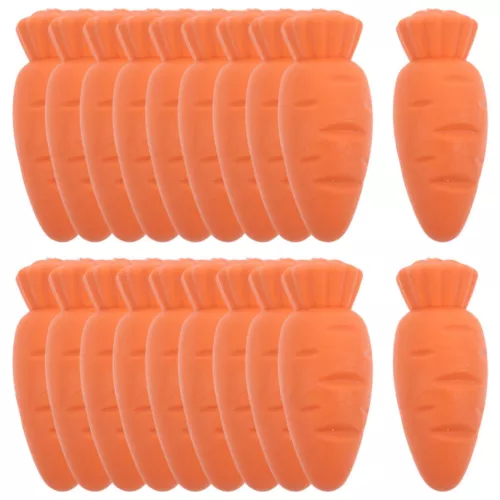 20x Kreative Radiergummis Mini Karottenform Kinder Bleistift Radierer Malen Zeichnen Werkzeug - Bild 2 von 13
