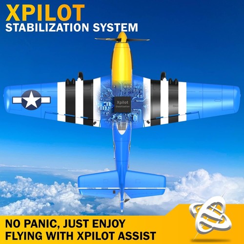 Beginner-Friendly RC Plane with 3 Modes & Stabilization - 12 Minute Flight Time - Picture 6 of 8
