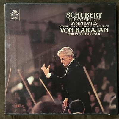 SCHUBERT Complete Symphonies VON KARAJAN - 1978 Angel 5-LP Box SCHUBERT Complete Symphonies VON KARAJAN - 1978 Angel 5-LP Box