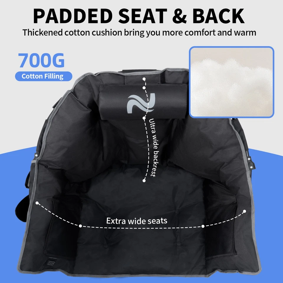 SLSY Heated Camping Chair Oversized, Outdoor Portable Heated Folding Seat Chairs - Image 4 of 4