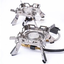 RIDGE MONKEY DOUBLE CAMPING HOB QUAD CONNECT PRO KIT GAS COOKING PORTABLE STOVE