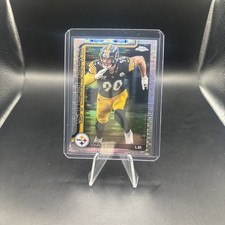 2025 Topps Chrome Football T.J. Watt Pulsar Refractor #258