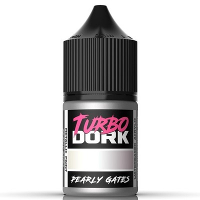 Turbo Dork Pearly Gates Metallic Acrylic Paint 22ml Bottle - Water-based