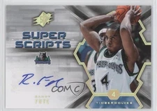 2007-08 SPx Super Scripts Auto Randy Foye #SS-RF Auto