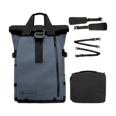 WANDRD PRVKE Backpack Photo Bundle Rugged Weather-Resistant 21L (Aegean Blue)