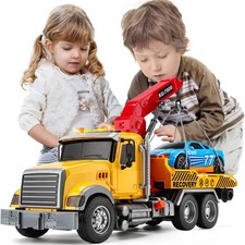 Carro Attrezzi Giocattolo per Bambini Luci e Suoni Camion Soccorso Idea Regalo