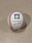 Tony LaRussa signed HOF Logo baseball w/HOF 14 inscription ** Beckett **