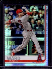 2019 Topps Chrome Taylor Ward RC (Prism Refractor) #78 Los Angeles Angels (CB)