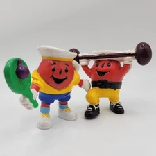 Lot of 2 New Sealed Kraft Foods KOOL-AID MAN Promotional 90's  PVC Toy Figures