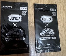 Yu-Gi-Oh! x GOPIZZA Collaboration Special Promo Card Pack Korea Exclusive NEW
