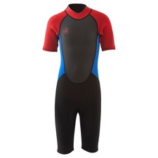 Body Glove Pro3 Junior Short Sleeve Spring Wetsuit, 2/1mm Neoprene, Back Zip,