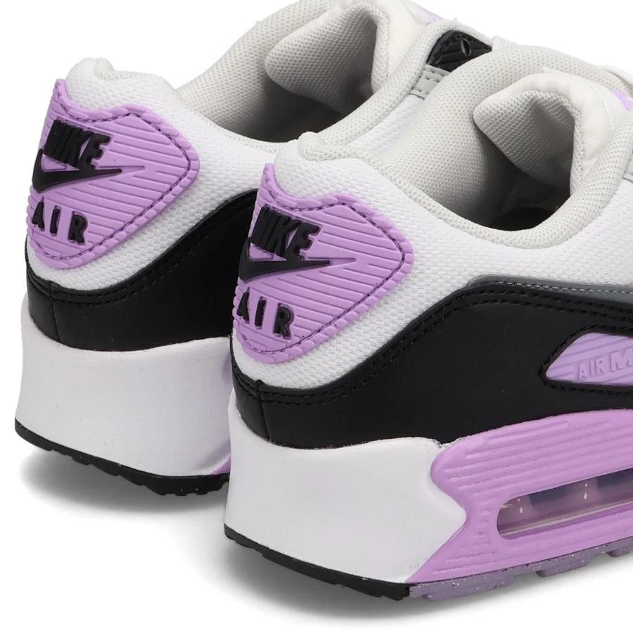 Nike Air Max 90 OG Sneakers Lilac Logo Classic White Retro Trainers Size 9UK - Image 4 of 4