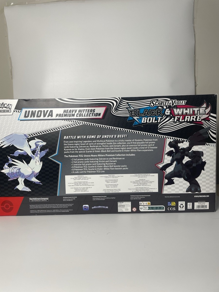 Pokemon Black & White Unova Heavy Hitters Premium Collection Lot