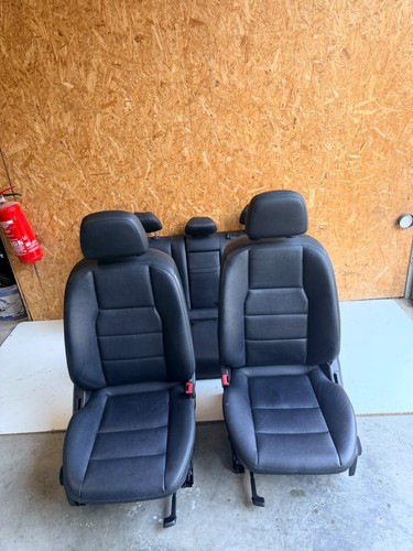 Mercedes W204 C-Klasse Limo Ledersitze Lederausstattung schwarz