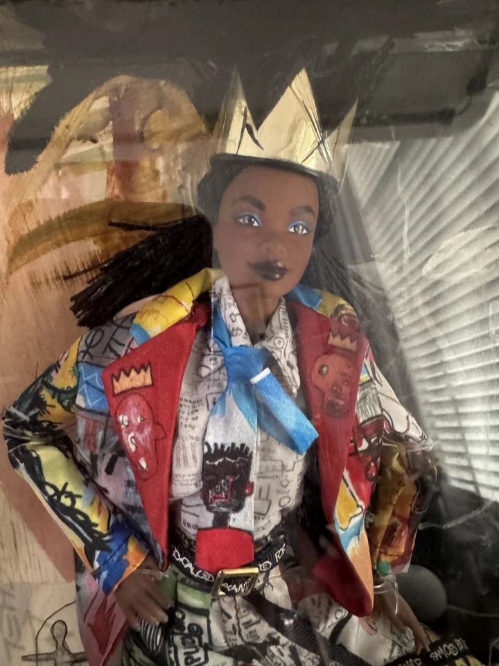 Barbie Signature X Jean Michel Basquiat  Doll GHT53  DAMAGED BOX - Image 2 of 3