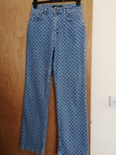 Pantalones de mezclilla Daily Paper con monograma para dama talla M 28/31