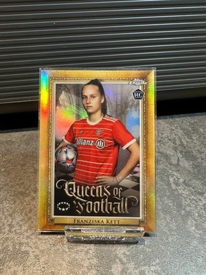 Topps Chrome Womens Champions League 2022 Queens of Football Franziska Kett RC