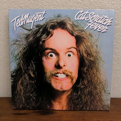 1977 Ted Nugent Cat Scratch Fever Vinyl Record 12'' LP Epic PE 34700 VG