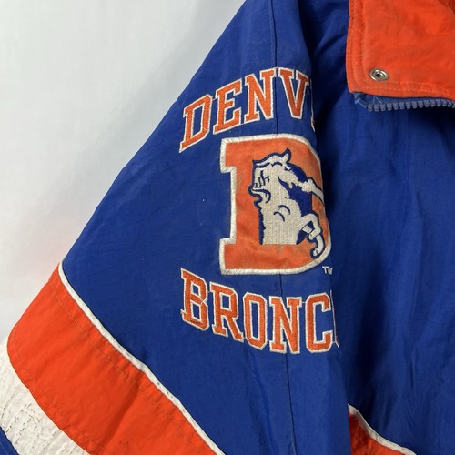 Vintage Denver Broncos NFL Starter Pullover Puffer Jacket Men’s XL Full Zipper - Bild 6 von 11