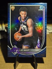 2025-26 Bowman Chrome Ace Bailey RC Blue Reptilian Refractor/150 New Release