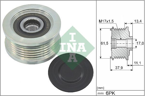 Schaeffler INA 535 0023 10 Generatorfreilauf FüR Alfa Romeo Passend FüR Fiat-image