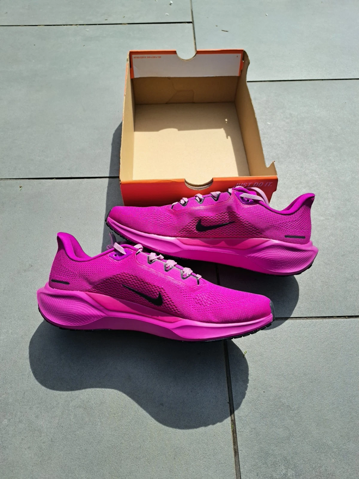 Nike Air Zoom Pegasus 41 Hyper Violet/Black/Grape UK9 EU44(FD2722 500)