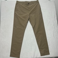 Banana Republic Mens Flat Front Performance Pants Size 40x34 Office Athletic