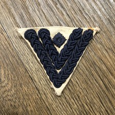 WW2 German Kriegsmarine Oberstabsgefreiter Sommeranzug White Sleeve Rank Patch