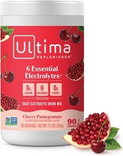 Ultima Replenisher Daily Electrolyte Powder Drink Mix, 90-Serving Pomegranate
