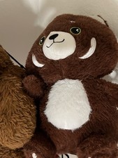 Brown White Otter Plush Stuffed Animal Soft Plush Toy