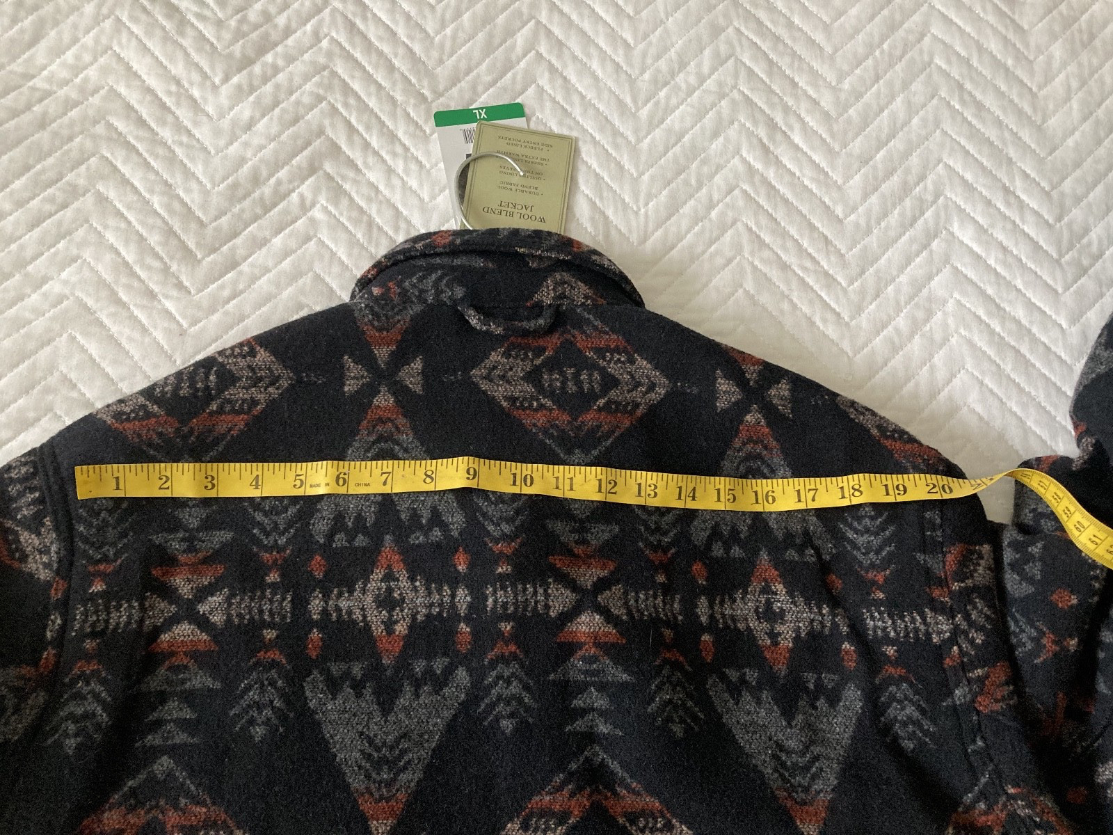 NWT JACHS NEW YORK WOOL BLEND LINED BUTTONS POCKETS JACKET XL