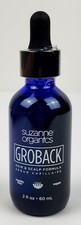 Suzanne Organics Groback Hair  Scalp Formula Serum 2 oz Bottle Suzanne Somers