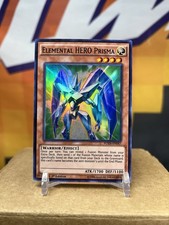 YuGiOh Elemental HERO Prisma Super Rare 1st Edition FUEN-EN047 1