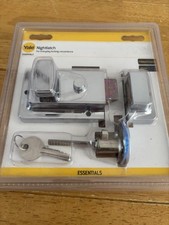 Image of Yale Night Latch , 60mm, New , Polished Chrome, YES-NL-CH