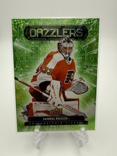 2022-23 Upper Deck Extended Series - Dazzlers Samuel Ersson #DZ-130 Green (RC)