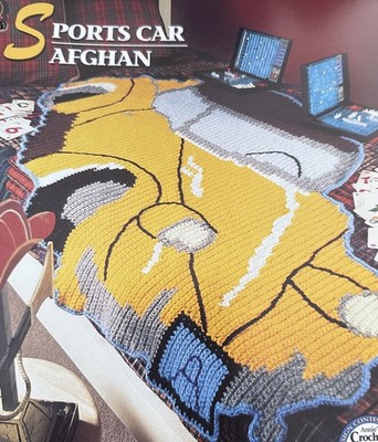 CROCHET Annie s Afghan Quilt Club ~  Sorts Car Afghan  ~ PATTERN ~