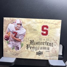 2011 Upper Deck John Elway Historical Programs