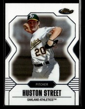 2007 Finest #124 Huston Street Card Oakland Athletics