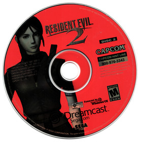 Authentic Resident Evil 2 Sega Dreamcast RARE 2-Discs COMPLETE Tested !