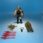 GI Joe Backblast Action Figure 1989 Hasbro missing the yellow accessory ￼
