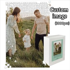 Custom Personalized 1000 PCS Jigsaw Puzzle Your Family Photo Vertical Gift