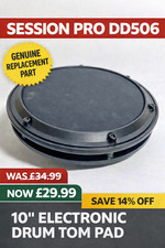 Session Pro DD506 10? Electronic Drum Tom Pad Genuine Replacement Part