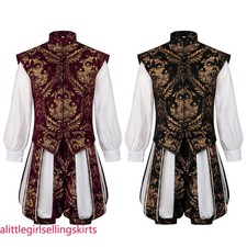Renaissance Mens Costume Tudor Elizabethan Costume Halloween Medieval Costome