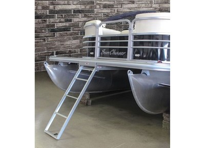 Extreme Max 3005.3434 Undermount Pontoon Ladder - 4-Step