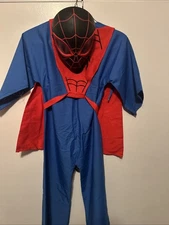 SPIDER-MAN Costume. Child Size Small 4-6